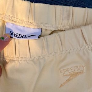 Speedo Pastel Yellow Pants